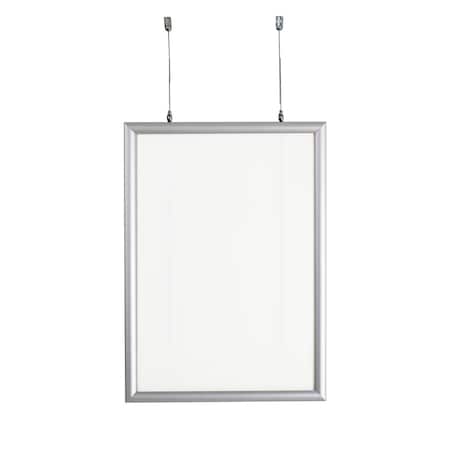 Azar Displays 22''W x 28''H Double-Sided Hanging Snap Frame 300412